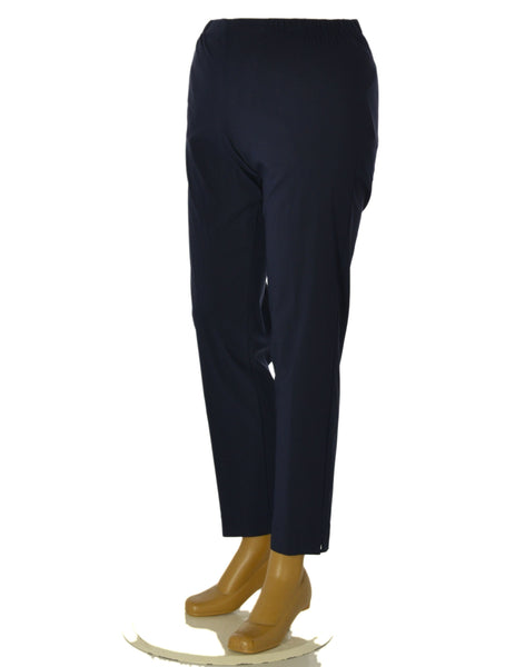 PANTALONE DONNA GIGLIOROSSO CONFORMATO ELASTICO MORBIDO PRATICO SPACCHETTO ART.26007