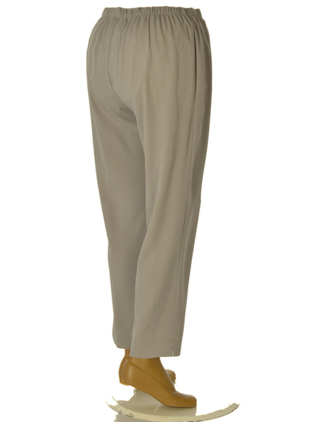 PANTALONI DONNA GIGLIOROSSO CONFORMATO ELEGANTE ELASTICO MORBIDO SPACCHETTO ART.26090