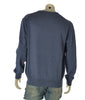 MAGLIONE UOMO IL GRANCHIO CONFORMATO COTONE SCOLLO V MANICA LUNGA POLSINI FASCIA LOGO ART.FEDRO26-V
