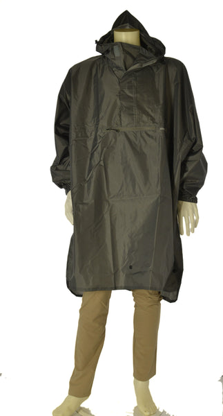 PONCHO UOMO BRUGI CAPPUCCIO IDROREPELLENTE ART. NB4J/T781/4F