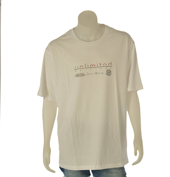 T-SHIRT UOMO COVERI TAGLIE OVER GIROCOLLO STAMPA COTONE ART. OTJ5069