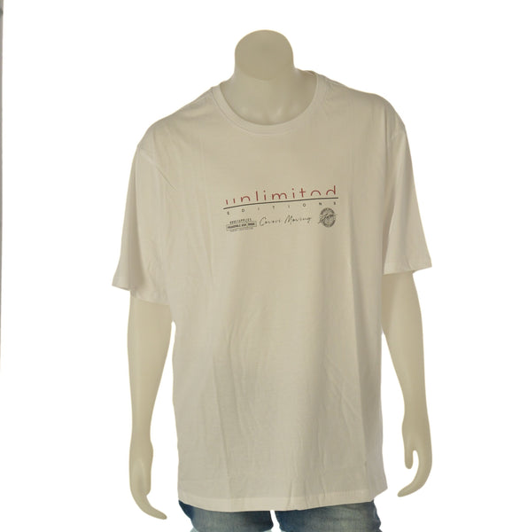 T-SHIRT UOMO COVERI TAGLIE OVER GIROCOLLO STAMPA COTONE ART. OTJ5069