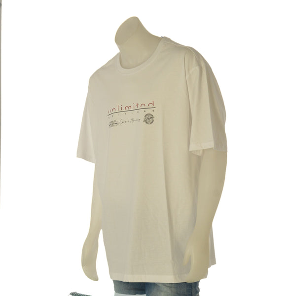 T-SHIRT UOMO COVERI TAGLIE OVER GIROCOLLO STAMPA COTONE ART. OTJ5069