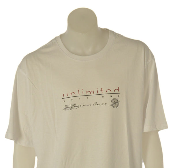 T-SHIRT UOMO COVERI TAGLIE OVER GIROCOLLO STAMPA COTONE ART. OTJ5069