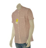 CAMICIA UOMO LOSAN MANICA CORTA COREANA TASCHINO LINO COTONE ART. LMNAP0102-26012