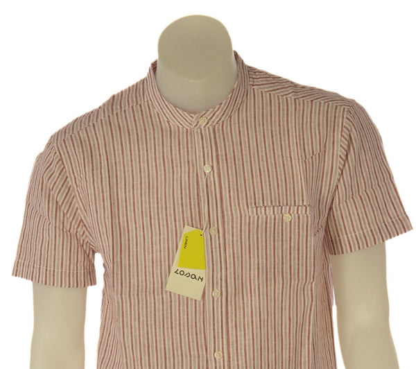 CAMICIA UOMO LOSAN MANICA CORTA COREANA TASCHINO LINO COTONE ART. LMNAP0102-26012
