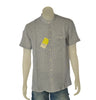 CAMICIA UOMO LOSAN COREANA MANICA CORTA RIGHE COTONE LINO TASCHINO ART. LMNAP0102-26013
