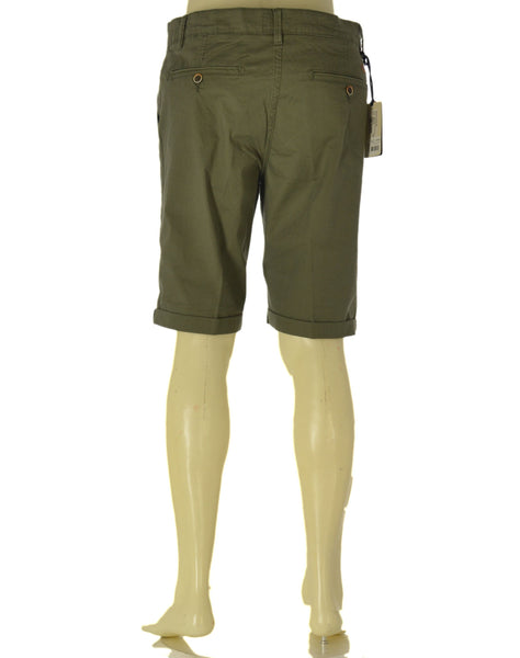 BERMUDA UOMO SEA BARRIER ZIP BOTTONE TASCHE TASCHINO PASSANTI RISVOLTO STRETCH ART.NEW-IVER