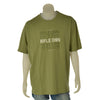 T-SHIRT UOMO RIFLE TAGLIE OVER GIROCOLLO STAMPA LOGO COTONE ART. ORFT601