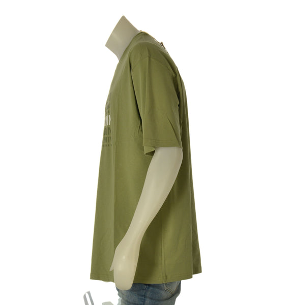 T-SHIRT UOMO RIFLE TAGLIE OVER GIROCOLLO STAMPA LOGO COTONE ART. ORFT601