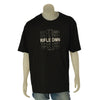 T-SHIRT UOMO RIFLE TAGLIE OVER GIROCOLLO STAMPA LOGO COTONE ART. ORFT601