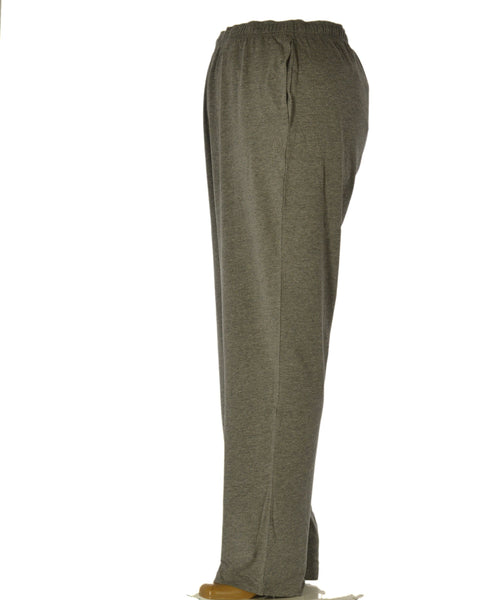PANTALONE TUTA UOMO CAMPAGNOLO TAGLIE OVER  JERSEY TASCHE ELASTICO COULISSE COTONE ART. 42020-7