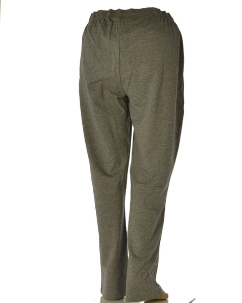 PANTALONE TUTA UOMO CAMPAGNOLO TAGLIE OVER FELPA  GARZATA TASCHE ELASTICO COULISSE  COTONE ART. 42029-7