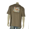 T-SHIRT UOMO  MAXFORT TAGLIE OVER GIROCOLLO STAMPA COTONE ART. 43423