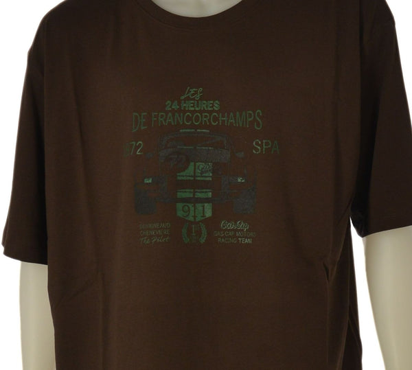 T-SHIRT UOMO MAXFORT TAGLIE OVER GIROCOLLO STAMPA COTONE ART. 45115