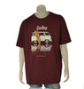 T-SHIRT UOMO  MAXFORT TAGLIE OVER GIROCOLLO STAMPA COTONE ART. 43114