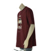 T-SHIRT UOMO  MAXFORT TAGLIE OVER GIROCOLLO STAMPA COTONE ART. 43114