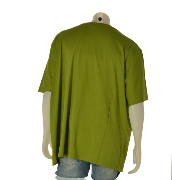 T-SHIRT UOMO MAXFORT TAGLIE OVER GIROCOLLO STAMPA COTONE ART. 39431