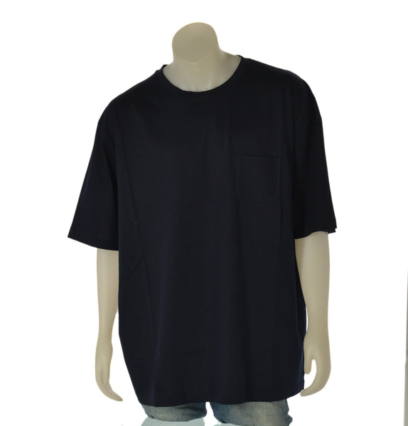 T-SHIRT UOMO MAXFORT TAGLIE OVER GIROCOLLO TASCHINO COTONE ART. 43414