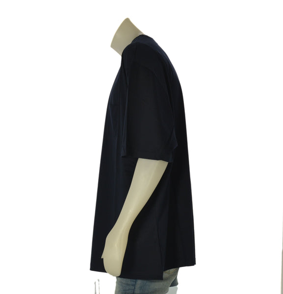 T-SHIRT UOMO MAXFORT TAGLIE OVER GIROCOLLO TASCHINO COTONE ART. 43414