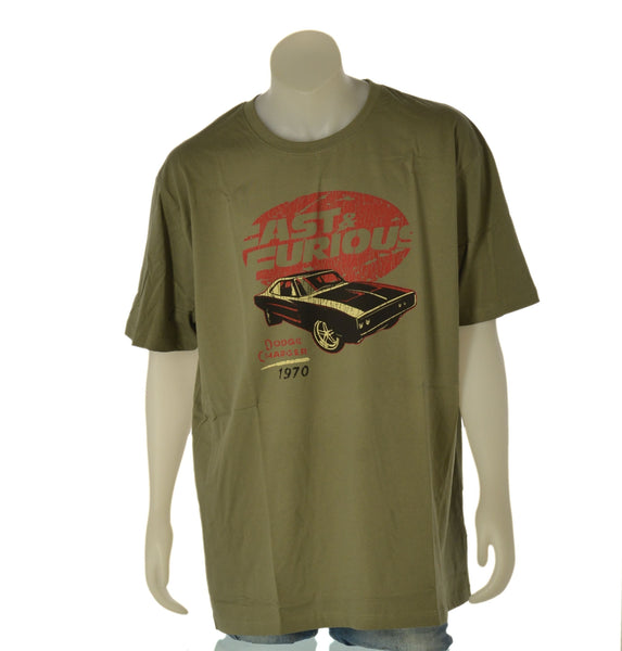 T-SHIRT UOMO MAXFORT TAGLIE OVER GIROCOLLO STAMPA COTONE ART. 41903