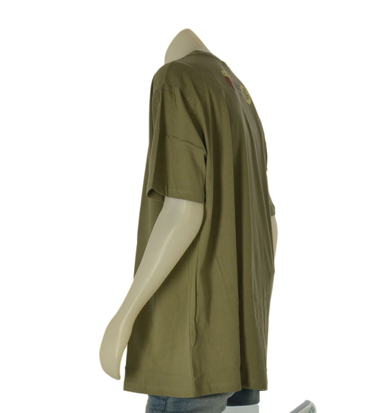T-SHIRT UOMO MAXFORT TAGLIE OVER GIROCOLLO STAMPA COTONE ART. 41903