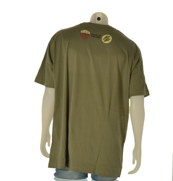 T-SHIRT UOMO MAXFORT TAGLIE OVER GIROCOLLO STAMPA COTONE ART. 41903