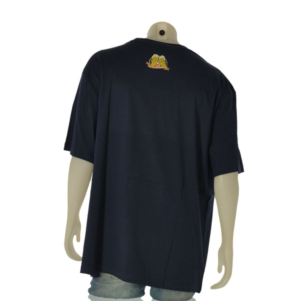 T-SHIRT UOMO MAXFORT TAGLIE OVER GIROCOLLO STAMPA COTONE ART. 41900
