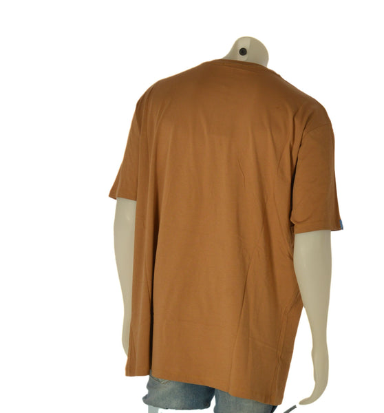 T-SHIRT UOMO MAXFORT TAGLIE OVER GIROCOLLO TASCHINO STAMPA COTONE ART. 43115