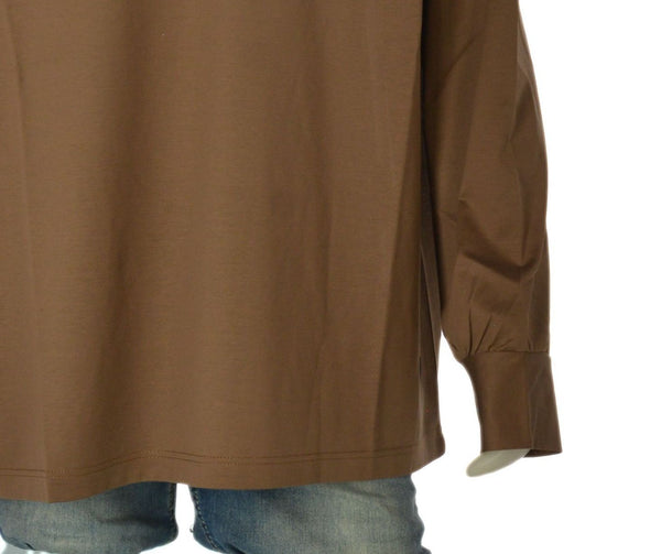 T-SHIRT UOMO MAXFORT TAGLIE OVER  MANICA LUNGA GIROCOLLO COTONE ART. P2707