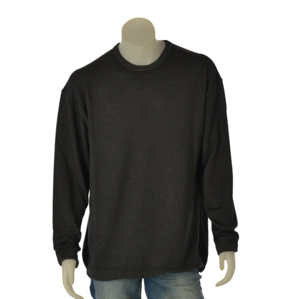MAGLIONE UOMO MAXFORT TAGLIE OVER GIROCOLLO BASICO LANA ART. P2708
