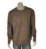 MAGLIONE UOMO COVERI TAGLIE OVER GIROCOLLO BASICO LOGO VISCOSA ART. OTR1765