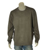 MAGLIONE UOMO COVERI TAGLIE OVER GIROCOLLO BASICO LOGO VISCOSA ART. OTR1765