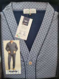 PIGIAMA LUNGO UOMO OVER CALIBRATO APERTO MICRO FANTASIA TASCHE PURO COTONE BIPBIP ART. 7064