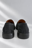 SCARPE UOMO NERO GIARDINI MOCASSINO SCAMOSCIATO ART. I60124OU