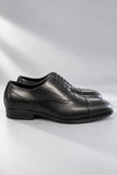 SCARPE UOMO NERO GIARDINI ELEGANTI STRINGATE IN PELLE ART. I601220UE