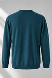 MAGLIONE UOMO RE DEL MARE OVER SCOLLO A V MISTO LANA ART.12011X