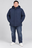 GIACCONE UOMO SEA BARRIER TAGLIE OVER IMBOTTITO CAPPUCCIO TASCHE ZIP ART. CONF-GRACIO-37M