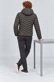 GIUBBETTO UOMO SEA BARRIER TRAPUNTATO CAPPUCCIO ZIP TASCHE ART. FLORIANO-86C