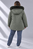 GIACCONE DONNA OVER TALENTI CAPPUCCIO ZIP BOTTONI ART.TB423