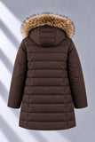GIACCONE DONNA TALENTI OVER CAPPUCCIO ZIP BOTTONE ART.TB413