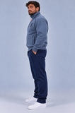TUTA UOMO CAMPAGNOLO TAGLIE OVER COMPLETO DUE PEZZI FULL ZIP ART.8Q78598