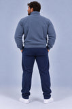 TUTA UOMO CAMPAGNOLO TAGLIE OVER COMPLETO DUE PEZZI FULL ZIP ART.8Q78598