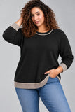 MAGLIONE DONNA GAIA B OVER GIROCOLLO LUREX ART.401