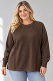 MAGLIONE DONNA GAIA B OVER LAVORATO GIROCOLLO ART.402