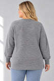 MAGLIONE DONNA GAIA B OVER LAVORATO GIROCOLLO ART.402
