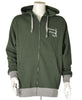 FELPA UOMO RAGAZZO CALIBRATA ZIP CAPPUCCIO TASCHE MARCA MAXFORT ART.21222