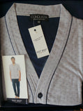 PIGIAMA APERTO UOMO MAGLIA MEZZA MANICA PURO COTONE MARCA BIP BIP ART.1510