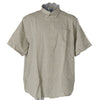CAMICIA CALIBRATA UOMO RAGAZZO MANICA CORTA MISTO LINO MARCA MAXFORT ART.E1262