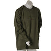 T-SHIRT UOMO CONFORMATA COTONE GIROCOLLO MANICA LUNGA STAMPA MARCA COVERI ART.OTJ3170